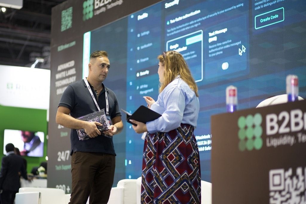 B2BROKER at Forex Expo Dubai 2022