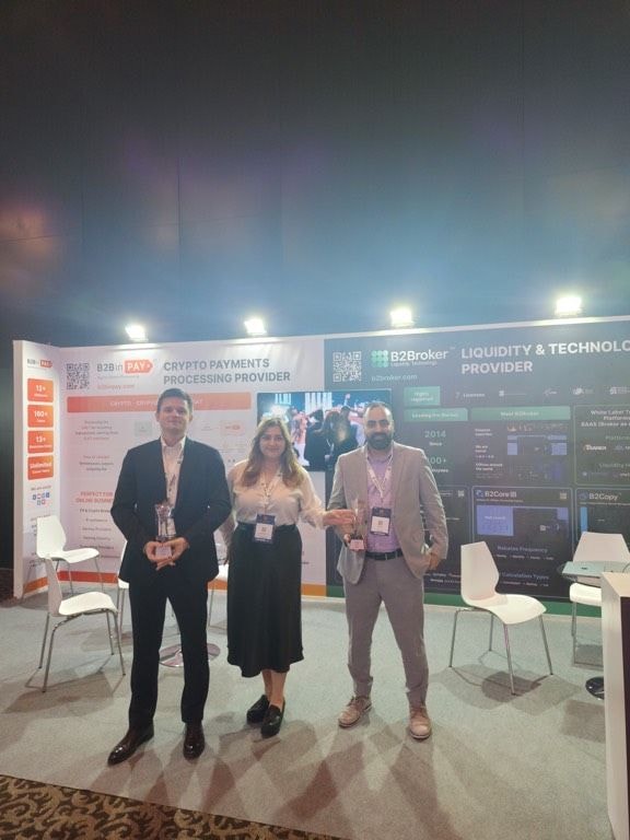 B2BROKER and B2BINPAY at Blockchain Economy Dubai 2023