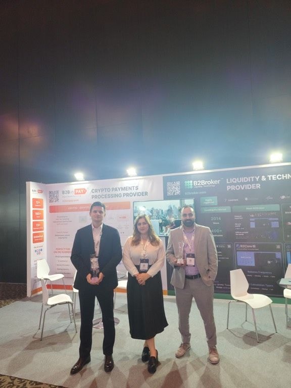B2BROKER and B2BINPAY at Blockchain Economy Dubai 2023