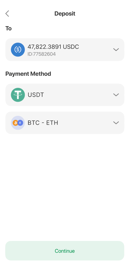 Make Deposits