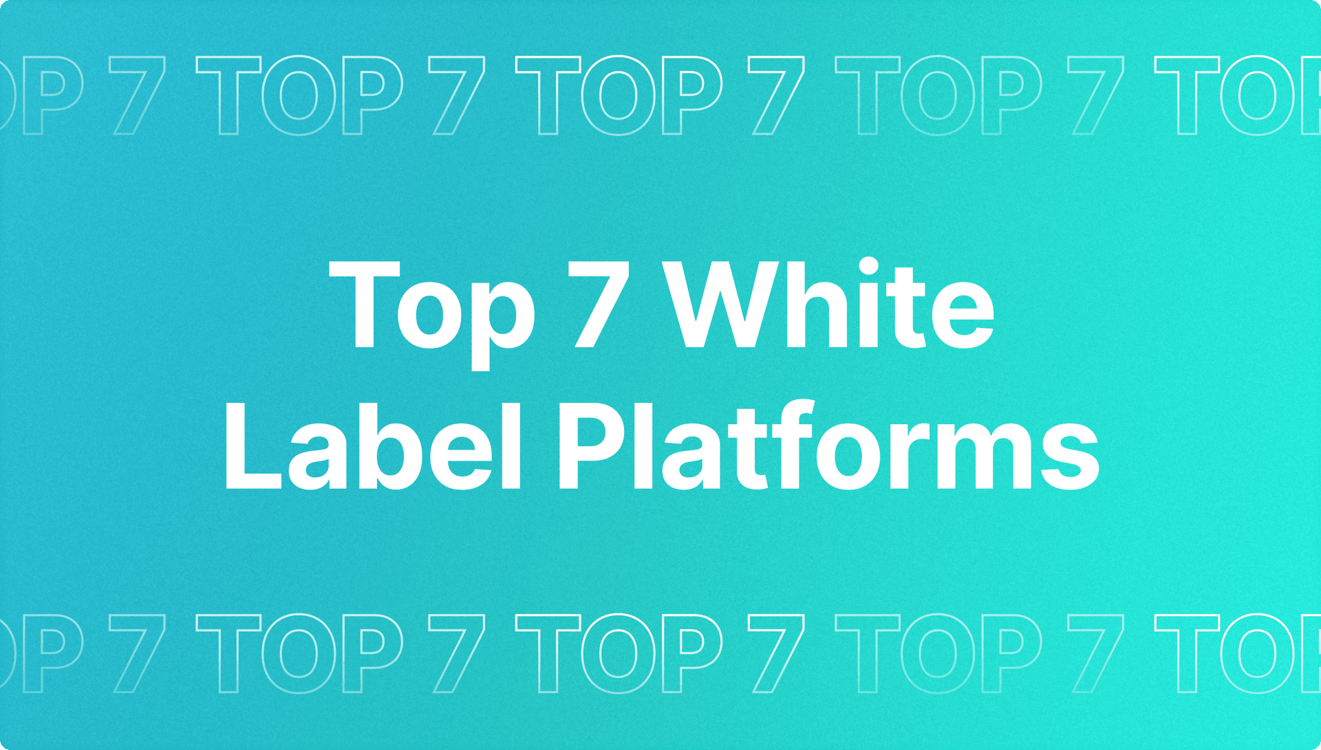 7 Best White Label Trading Platforms