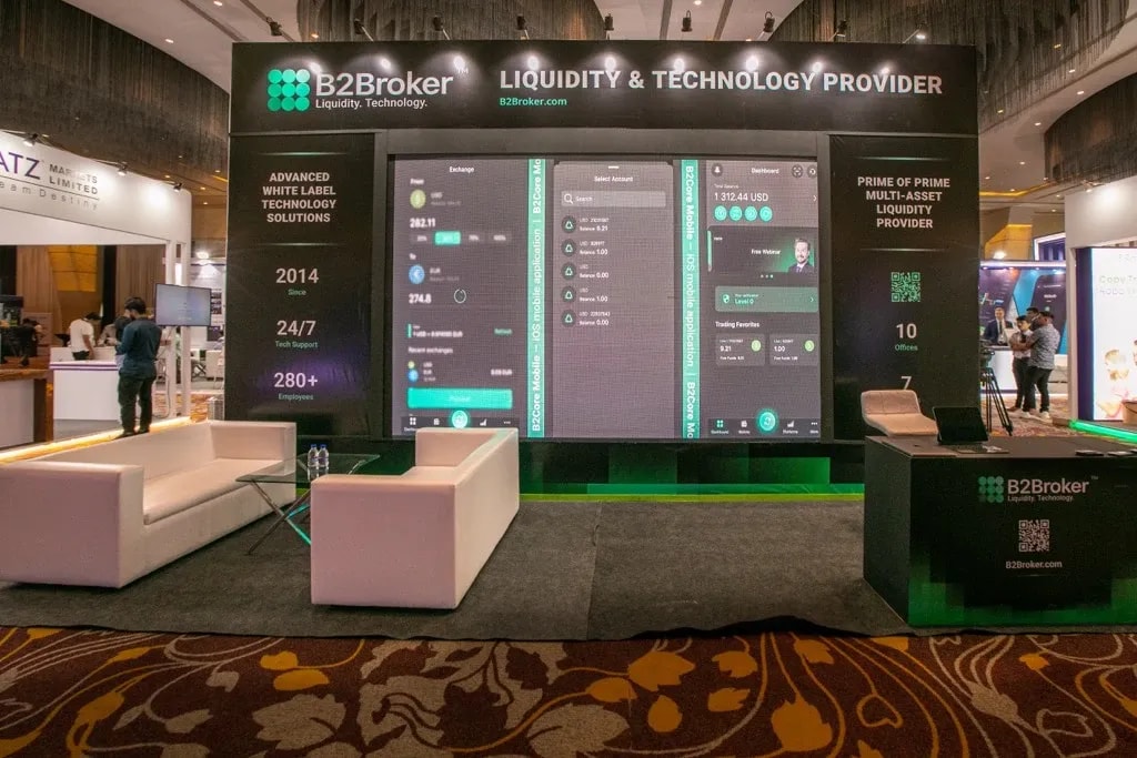 B2BROKER at Money Expo India 2022 