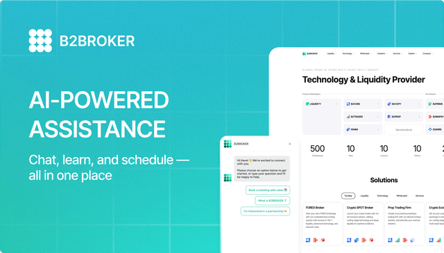 B2BROKER Launches AI-Powered Chatbot