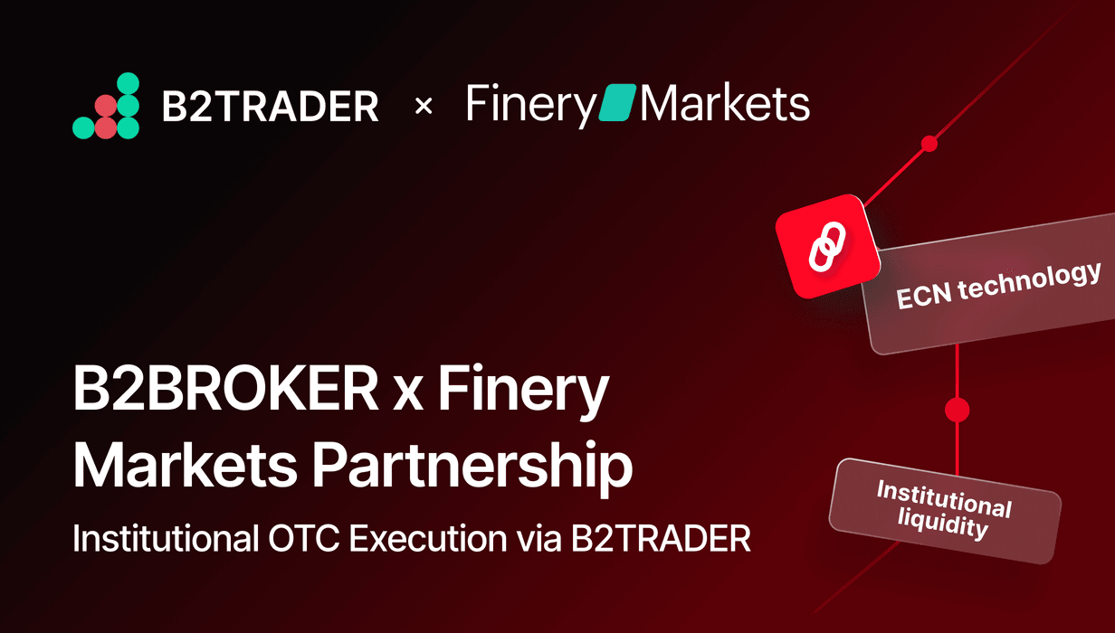 B2BROKER Partners with Finery Markets on Crypto OTC