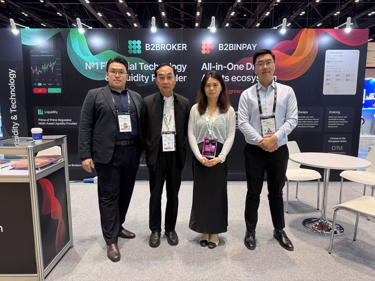 B2BROKER attending Money 20:20 Asia 2025