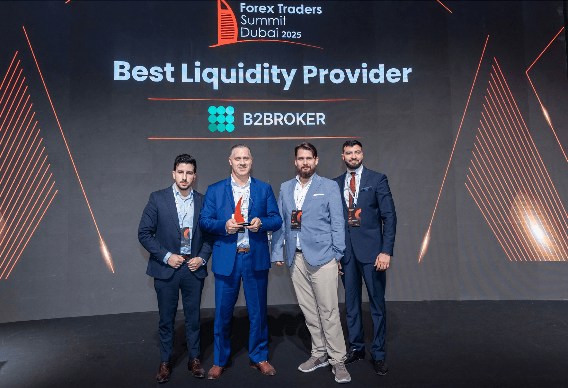 B2BROKER awarded at Forex Traders Summit