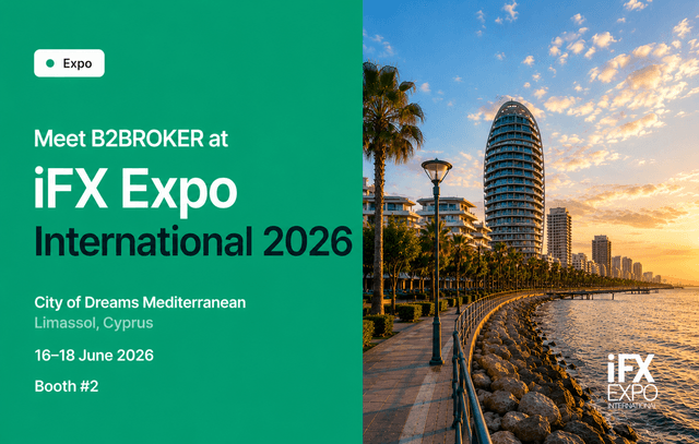 B2BROKER to Attend iFX EXPO International 2026