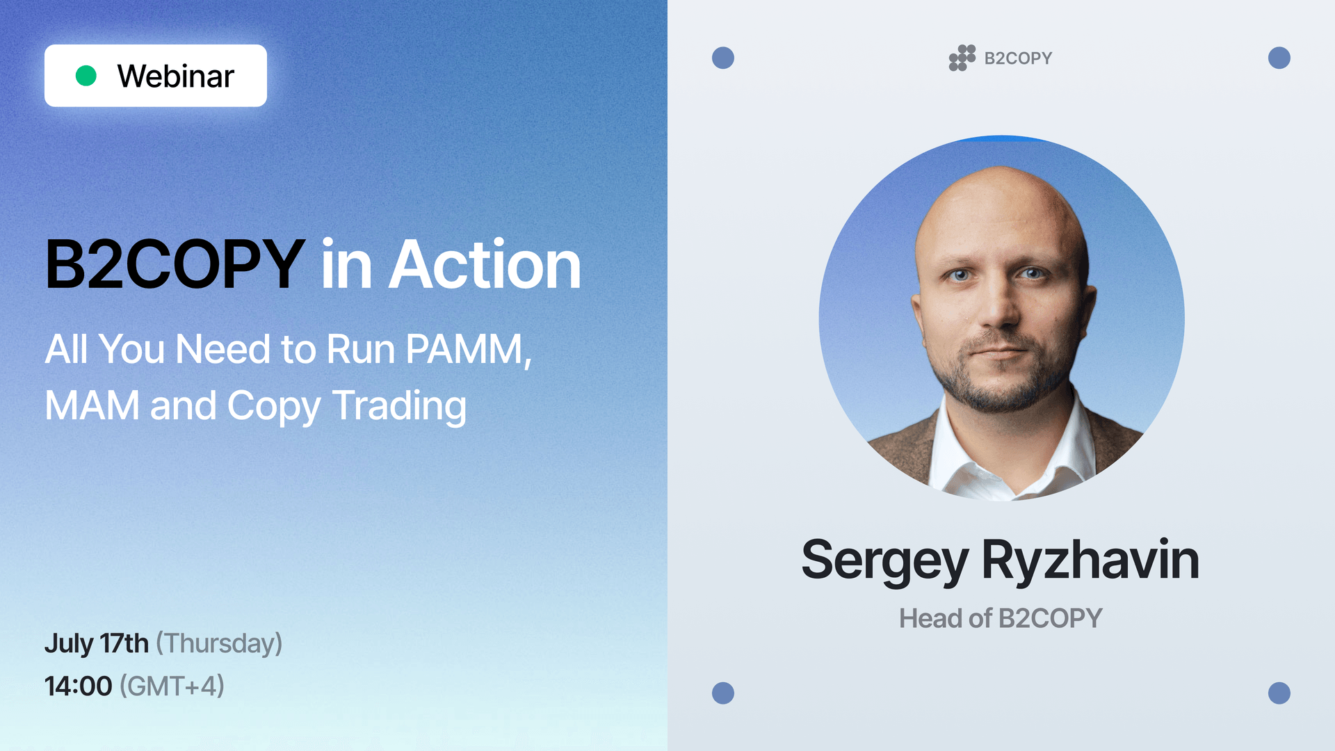 B2COPY Webinar