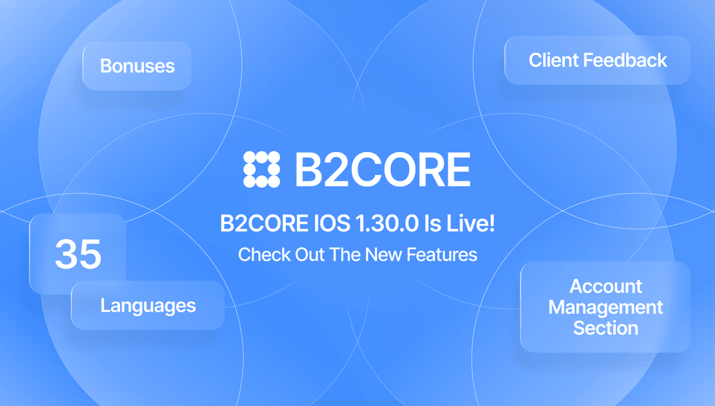 B2CORE iOS 1.30.0 update