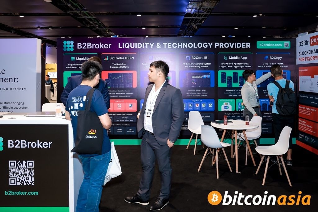 B2BROKER at Bitcoin Asia Hong Kong 2024