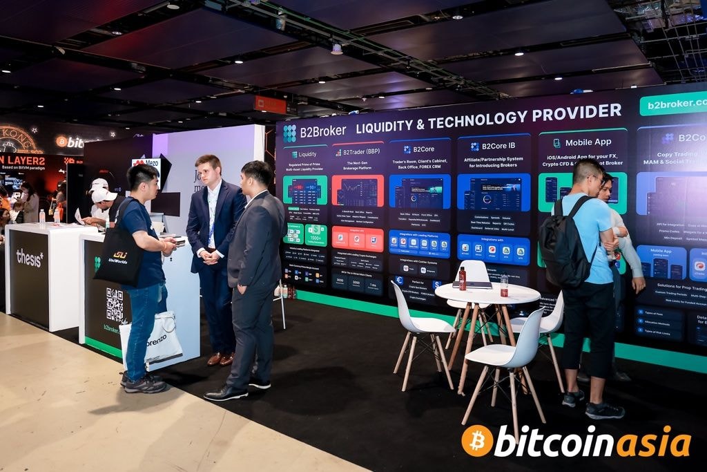 B2BROKER at Bitcoin Asia Hong Kong 2024