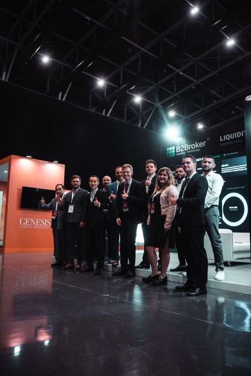B2BROKER at Wiki Finance Expo Dubai 2022