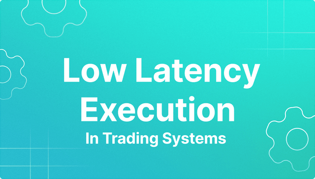 How to Implement Low Latency Execution