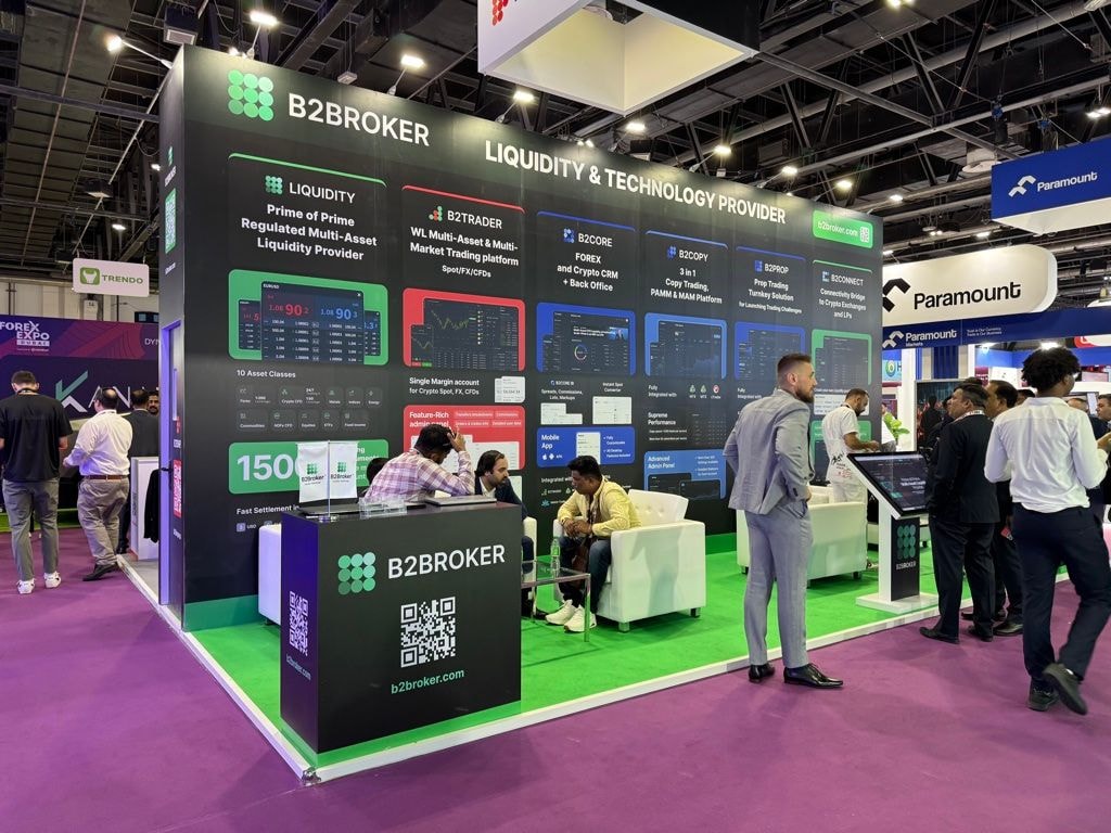 B2BROKER at The Forex Expo Dubai