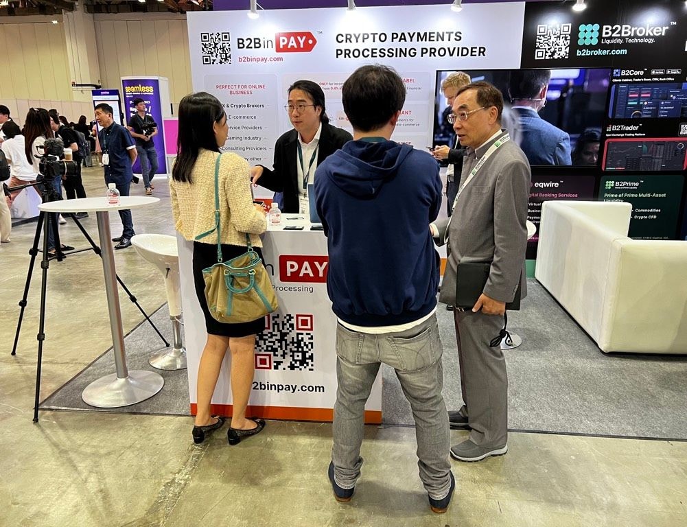 B2BROKER at Seamless Asia 2023