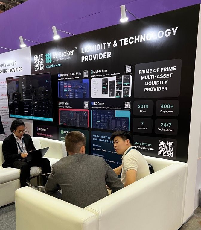 B2BROKER at Seamless Asia 2023