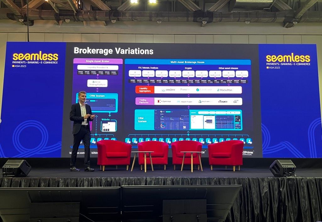 B2BROKER at Seamless Asia 2023