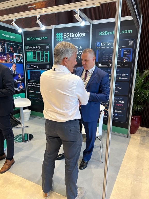 B2BROKER at AIM Summit Dubai 2023
