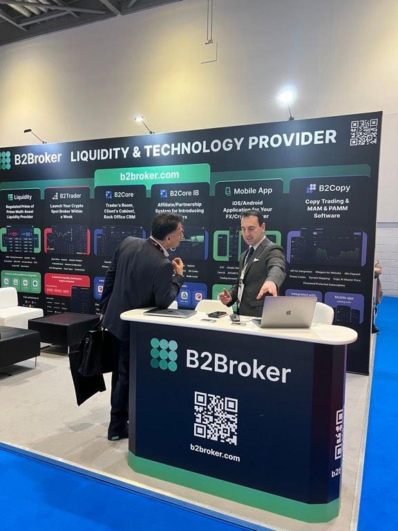 B2BROKER at PAY360 London 