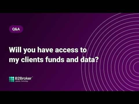 If I use B2CORE, do you have access to my clients' funds and data?