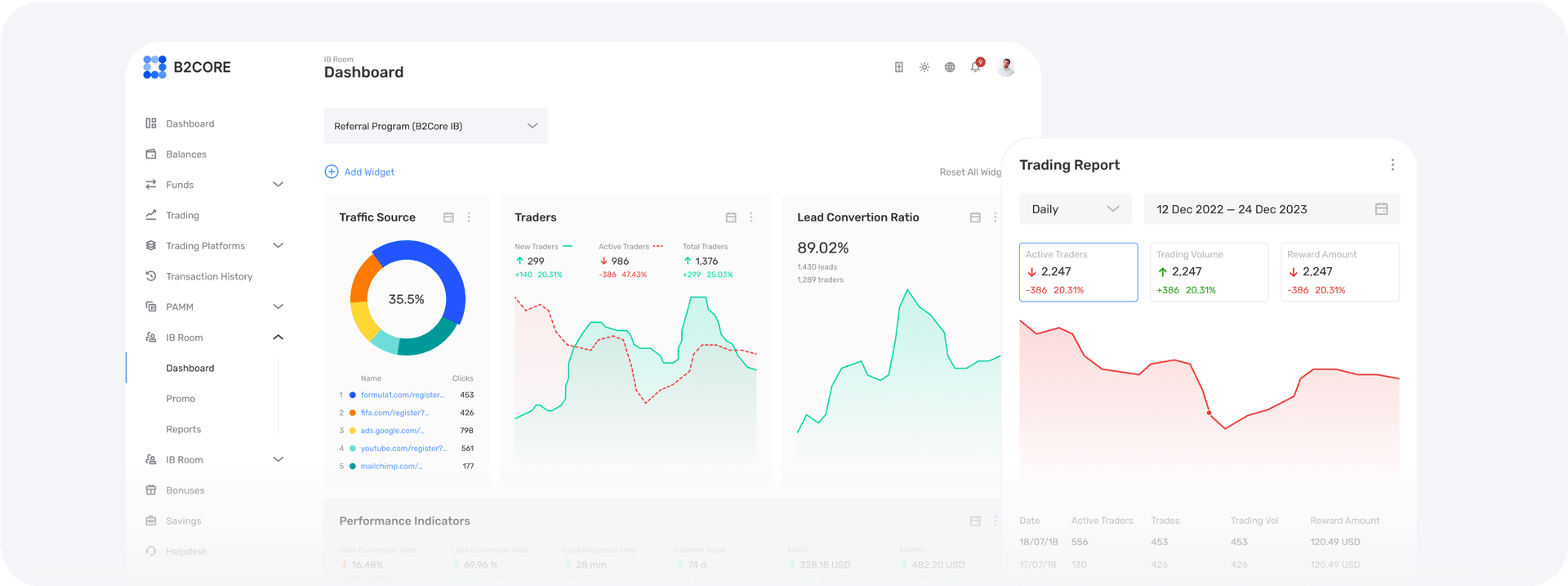 Plugged-in referral program