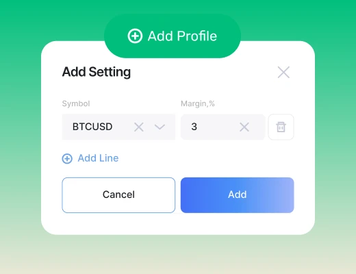Margin control