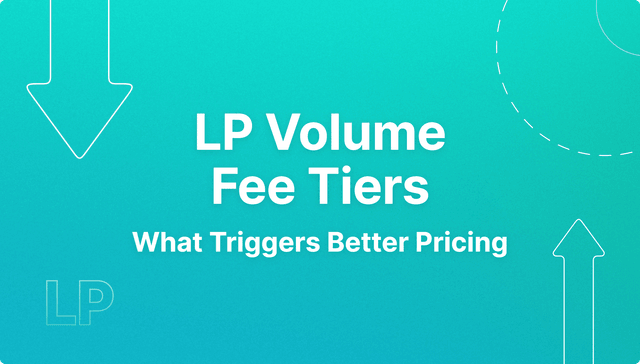 LP Volume Fee Tiers