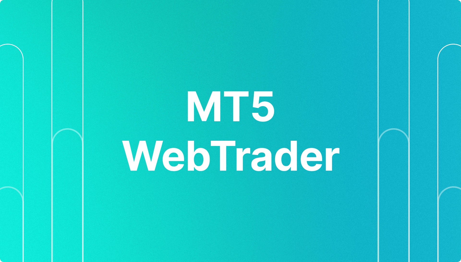 MT5 WebTrader