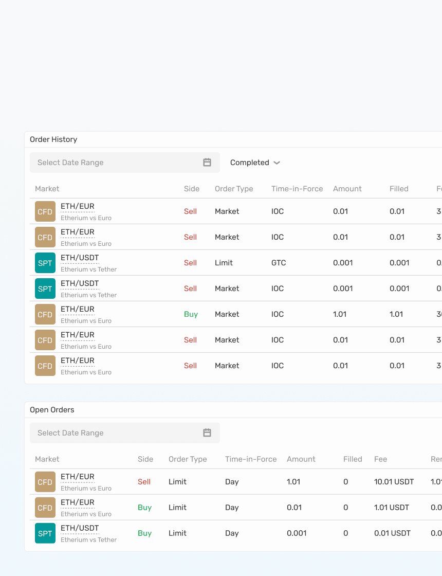 Orders Widget 