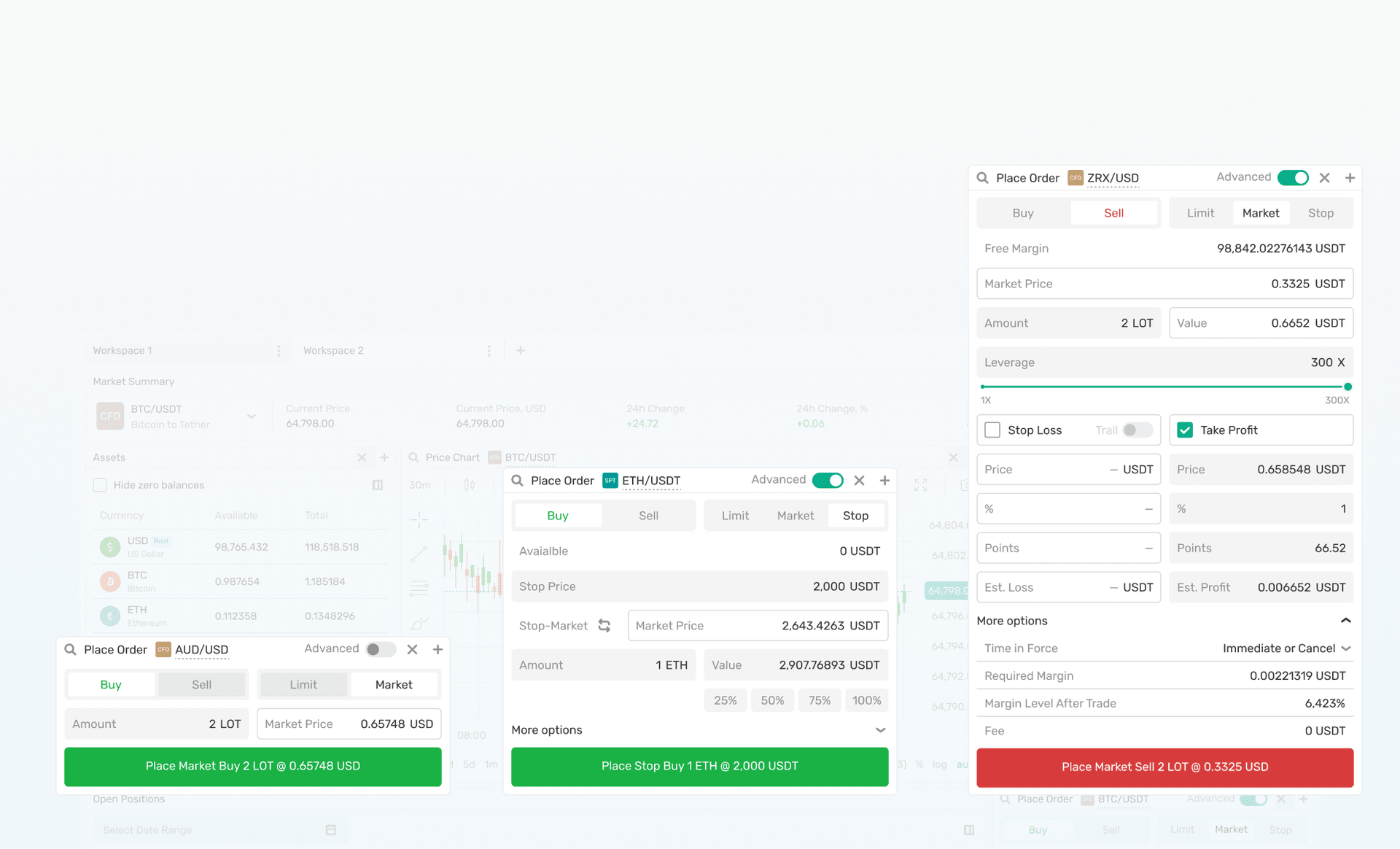 Place Order Widget