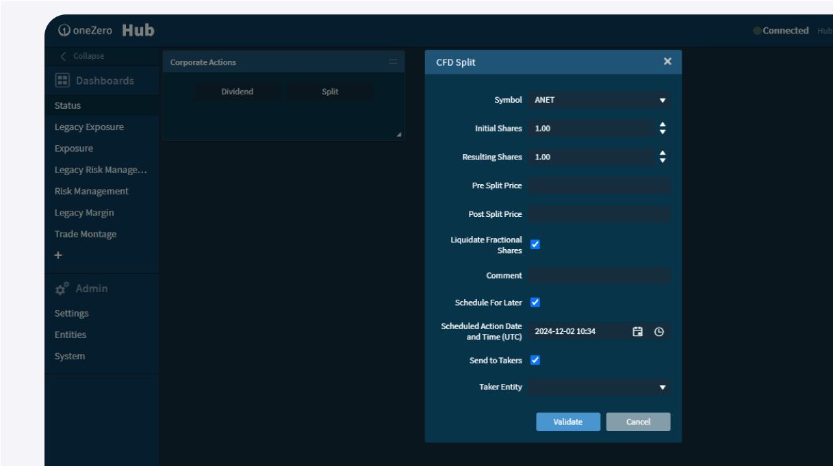 Stock Split Procedure