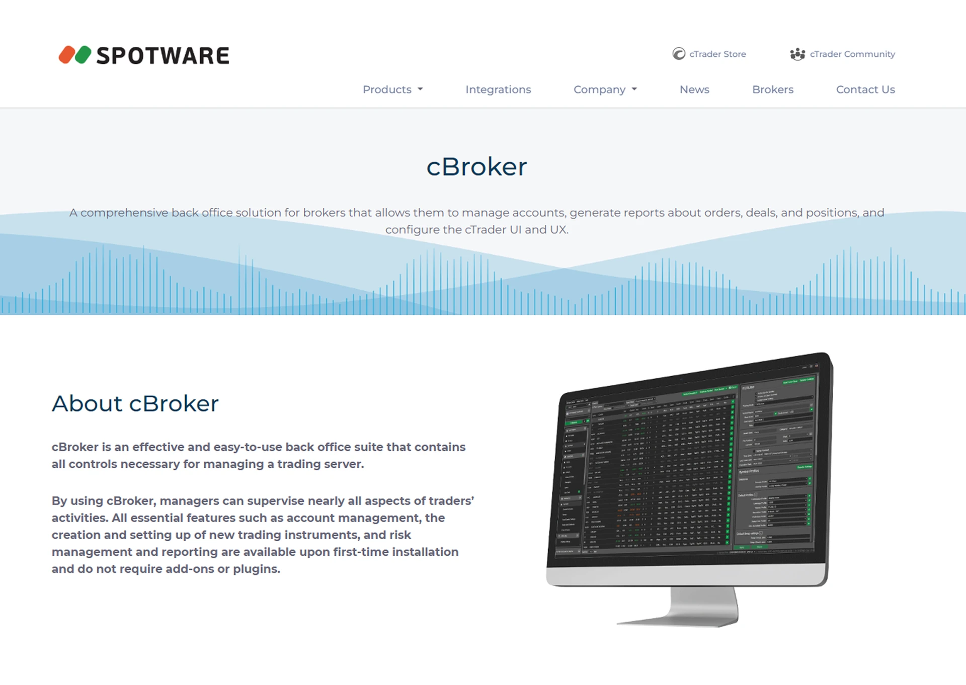 cBroker official page