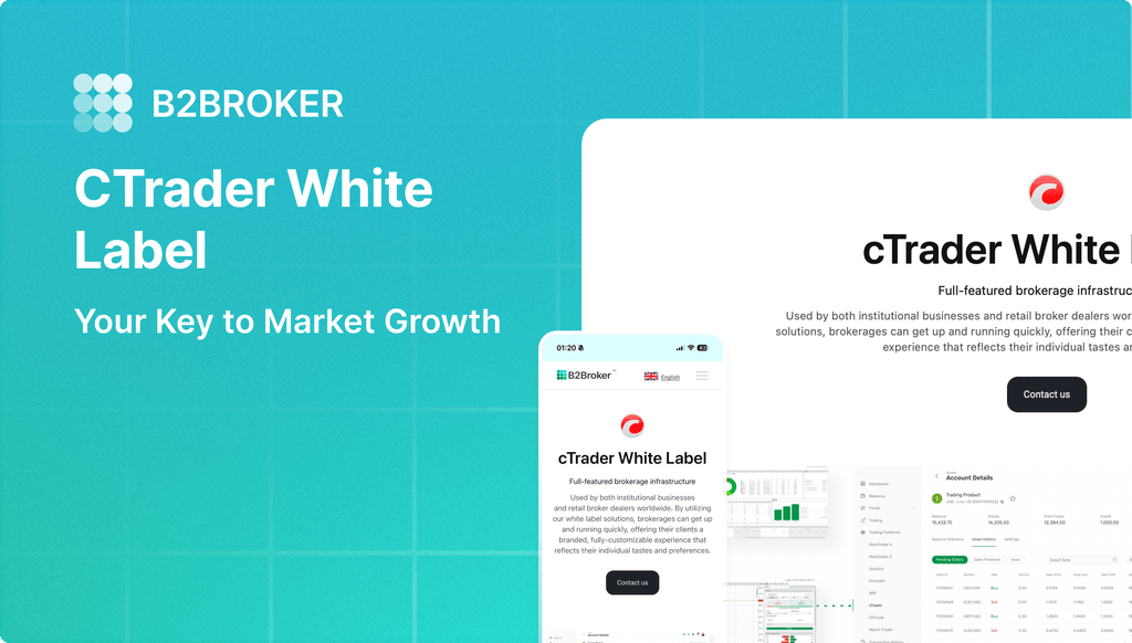 cTrader White Label by B2BROKER