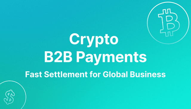 crypto b2b payments
