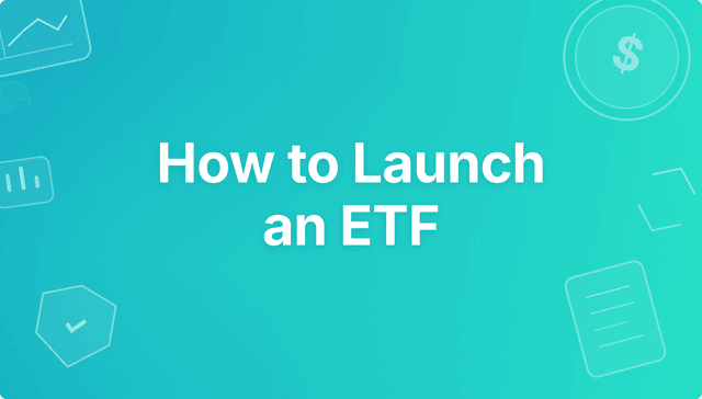 how to launch an ETF