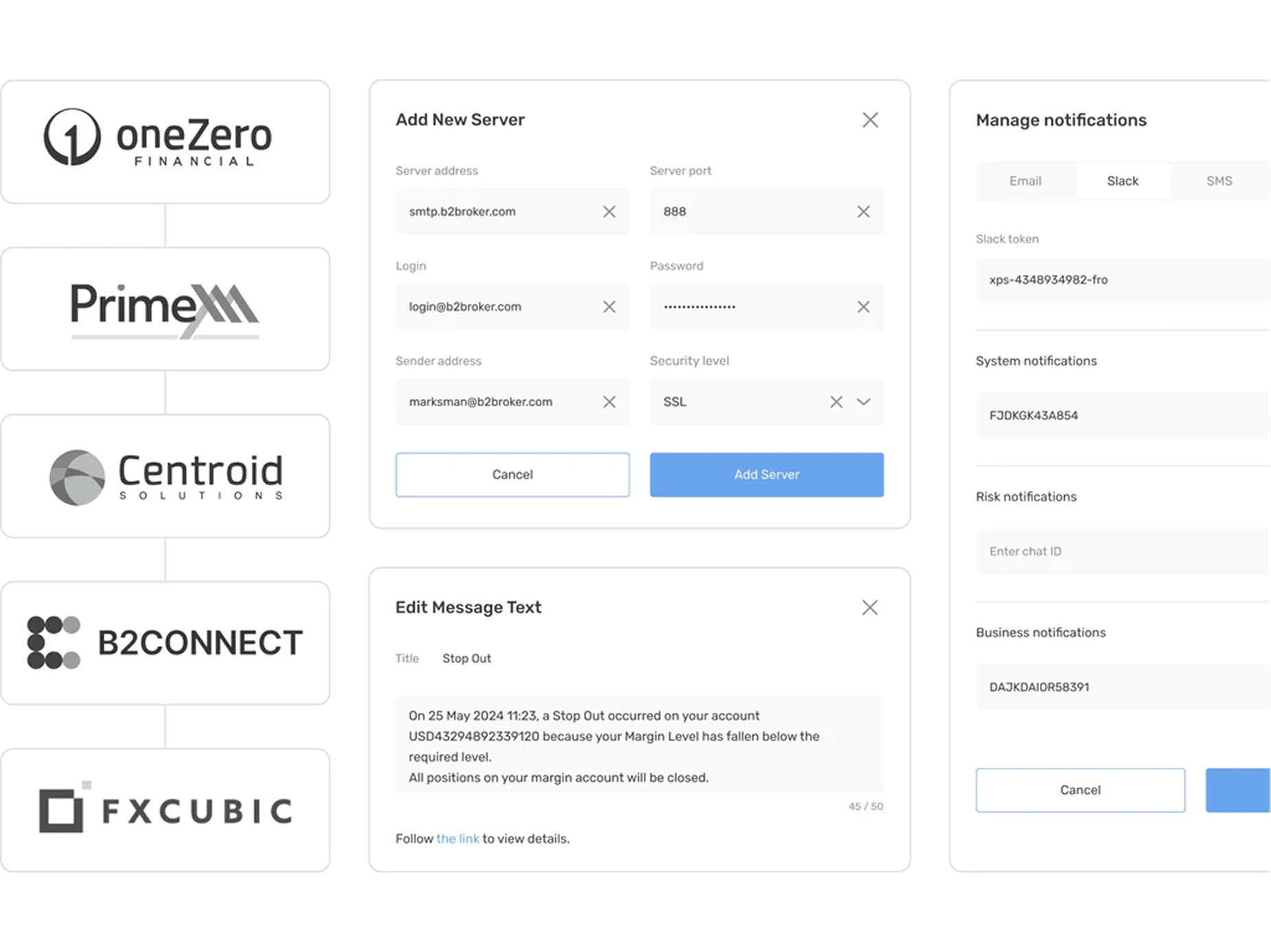 liquidity hub connectivity
