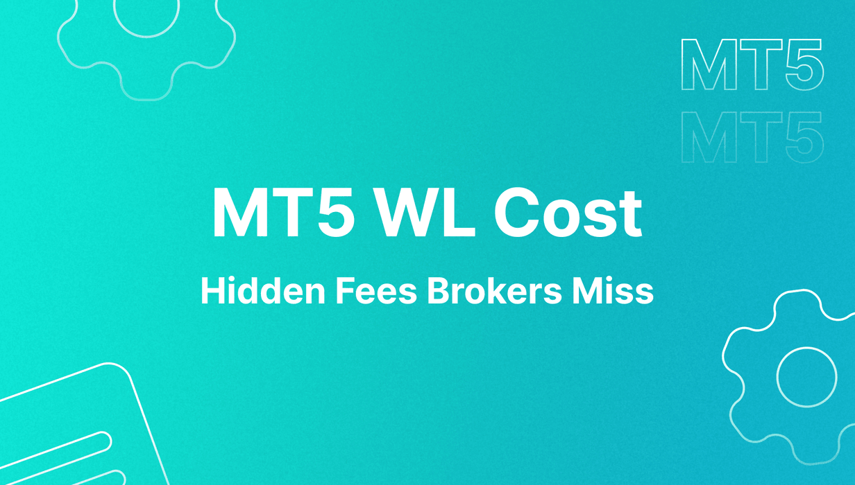mt5 white label costs