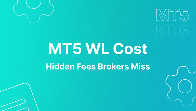 mt5 white label costs
