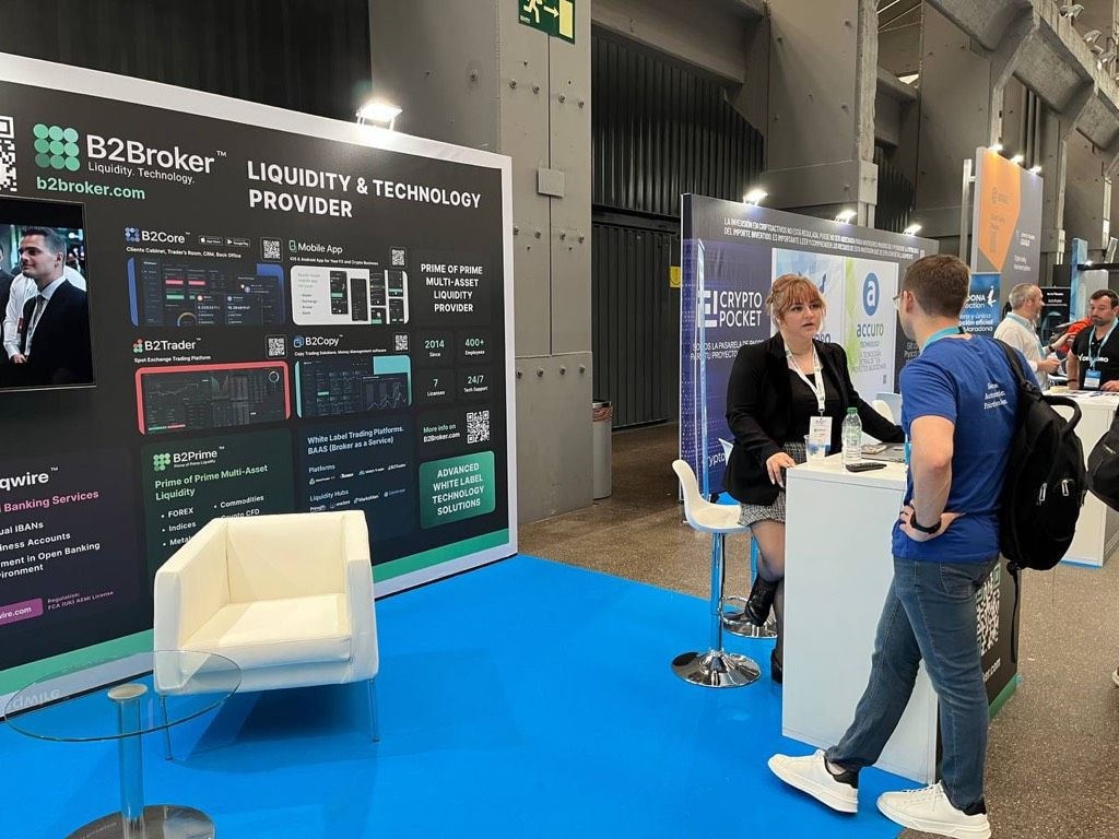 B2BROKER at Crypto Week Madrid Summit