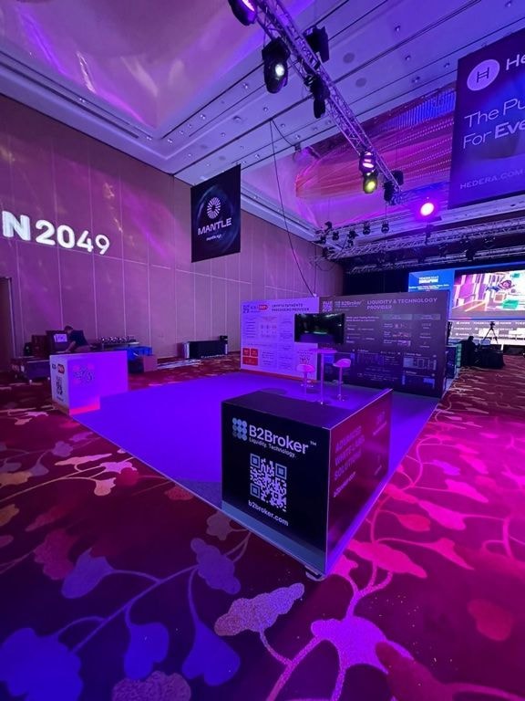 B2BROKER at TOKEN2049 Singapore