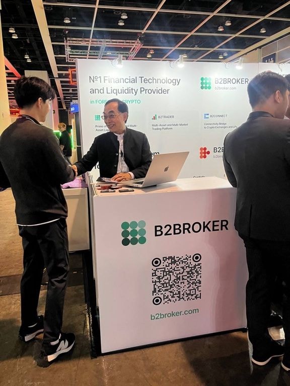 B2BROKER at Consensus Hong Kong