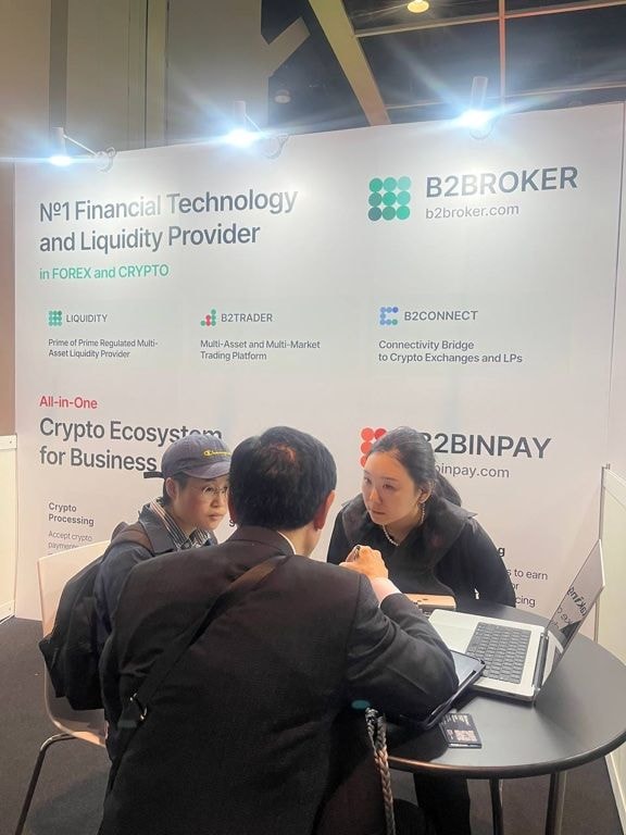 B2BROKER at Consensus Hong Kong