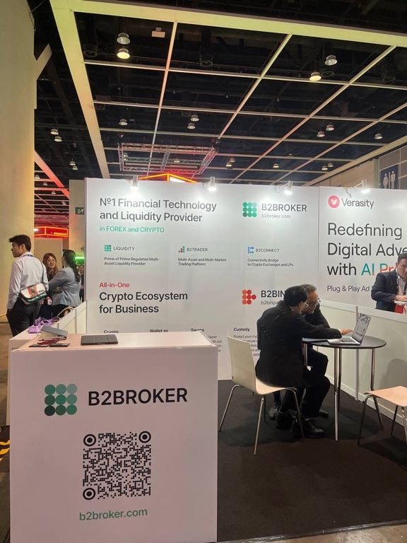 B2BROKER at Consensus Hong Kong