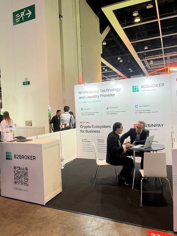 B2BROKER at Consensus Hong Kong