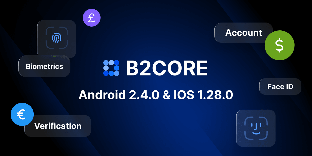 B2CORE Android 2.4.0 & iOS 1.28.0