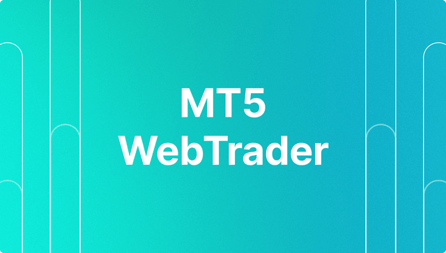 MT5 WebTrader