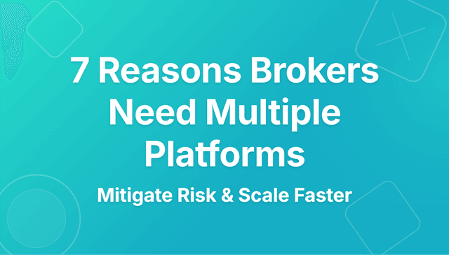 why modern brokers need more than one trading platform