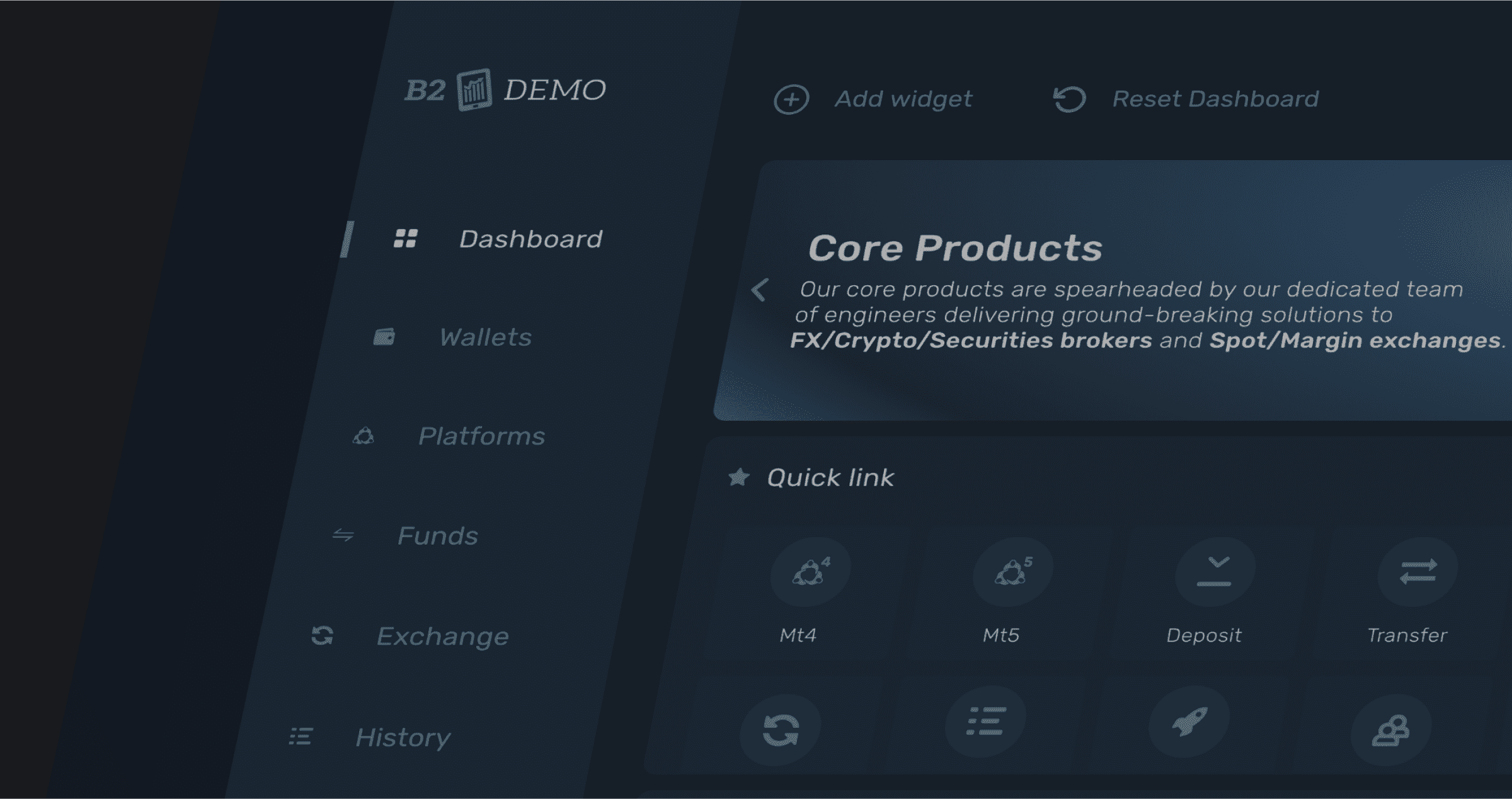 B2core Updates Dashboard Functionality And New Psp Aggregator