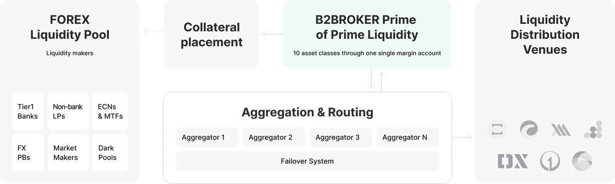 Liquidity flow diagram