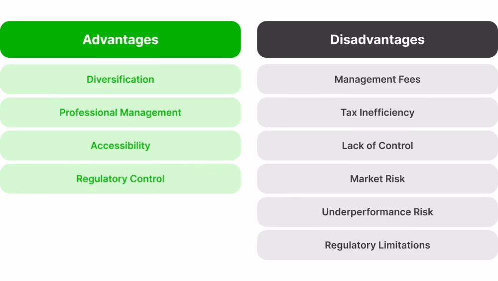 Advantages and Disadvantages of Investing in Funds